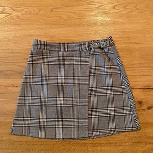 Rare Brandy Melville Plaid Emerson Skirt